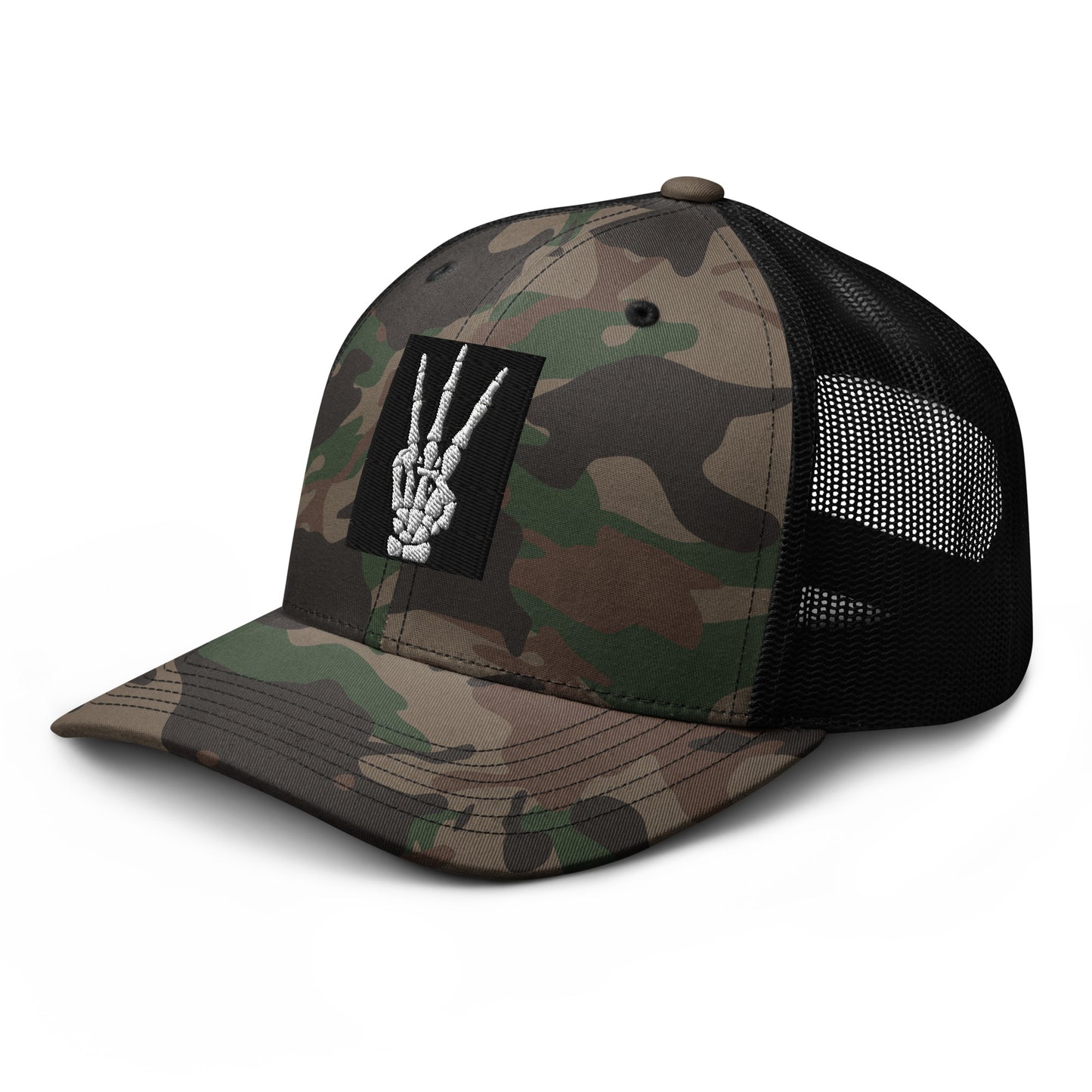 Camo Code 3 skeleton hat